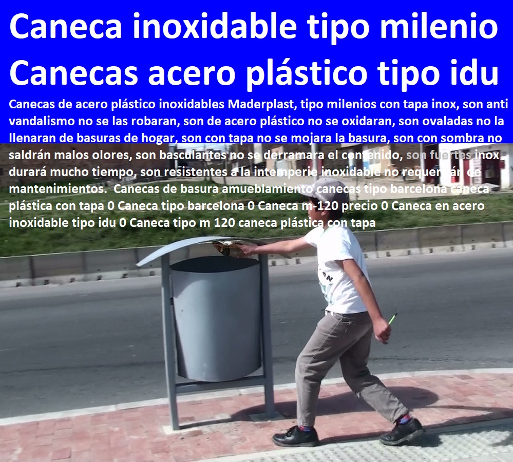 acopio y reciclaje canecas