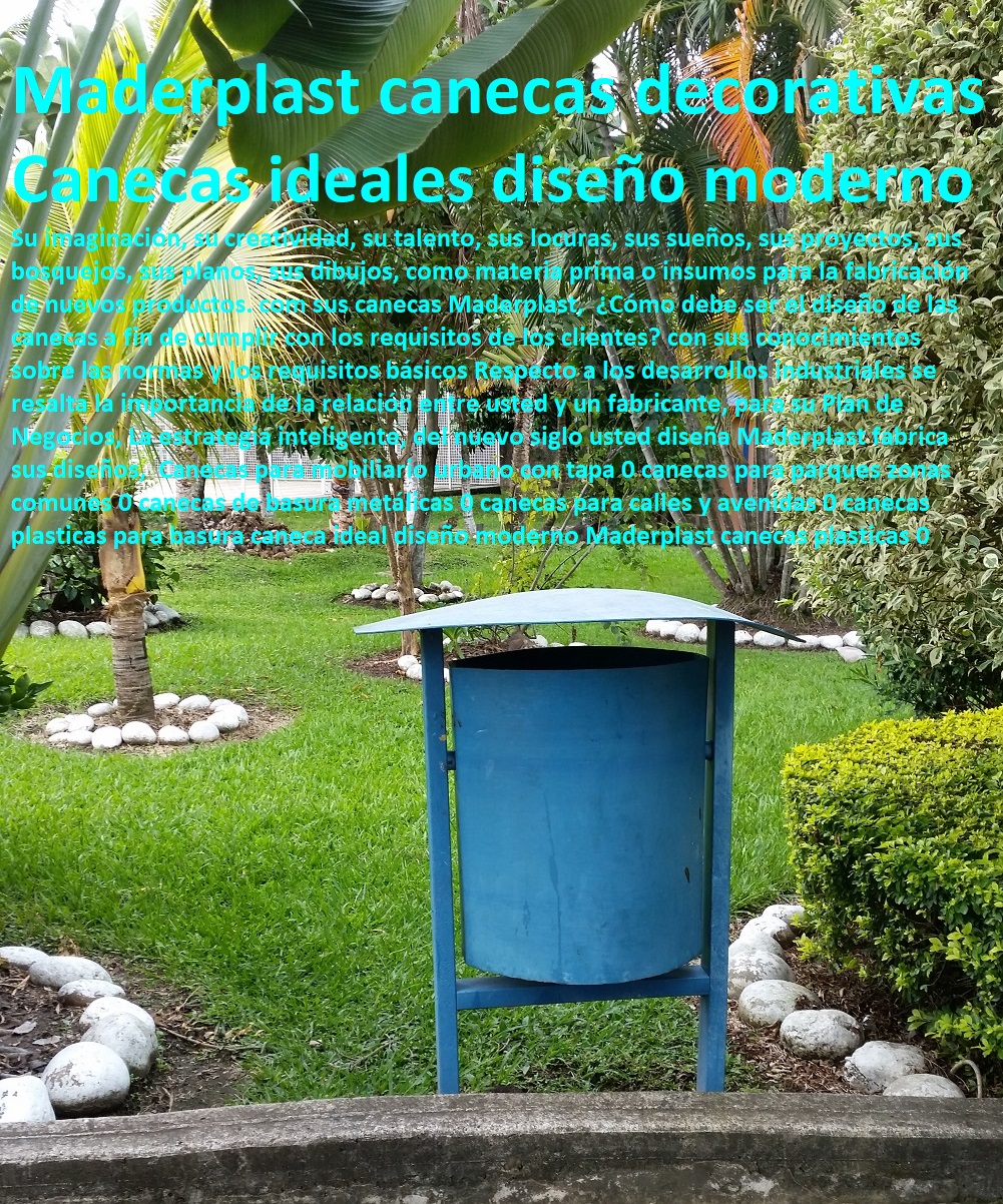 04 canecas basureras recipientes para