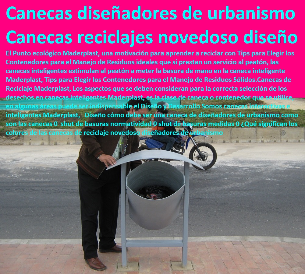 canecas basureras recipientes para