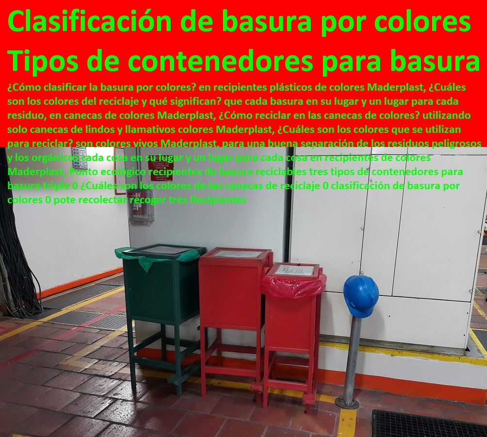 canecas basureras recipientes para