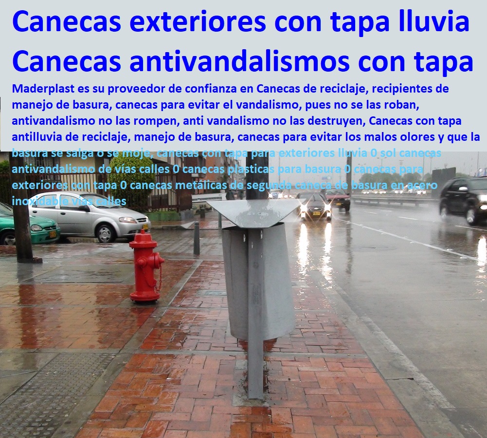 canecas basureras recipientes para