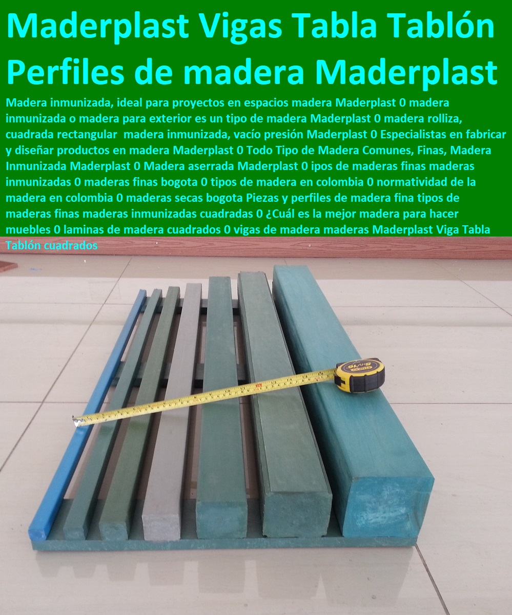 Laminas de Madera Plastica