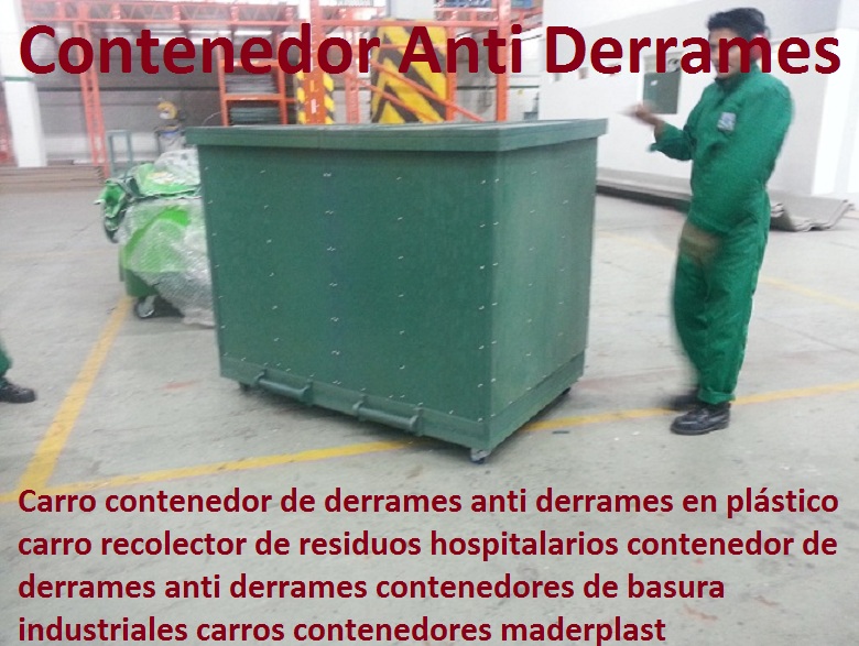 Carro contenedor de derrames anti derrames en plástico carro recolector de residuos hospitalarios contenedor de derrames anti derrames contenedores de basura industriales carros contenedores 00 maderplast Carro contenedor de derrames anti derrames en plástico carro recolector de residuos hospitalarios contenedor de derrames anti derrames contenedores de basura industriales carros contenedores 00 maderplast 0 Carro contenedor de derrames anti derrames en plástico carro recolector de residuos hospitalarios contenedor de derrames anti derrames contenedores de basura industriales carros contenedores 00 maderplast