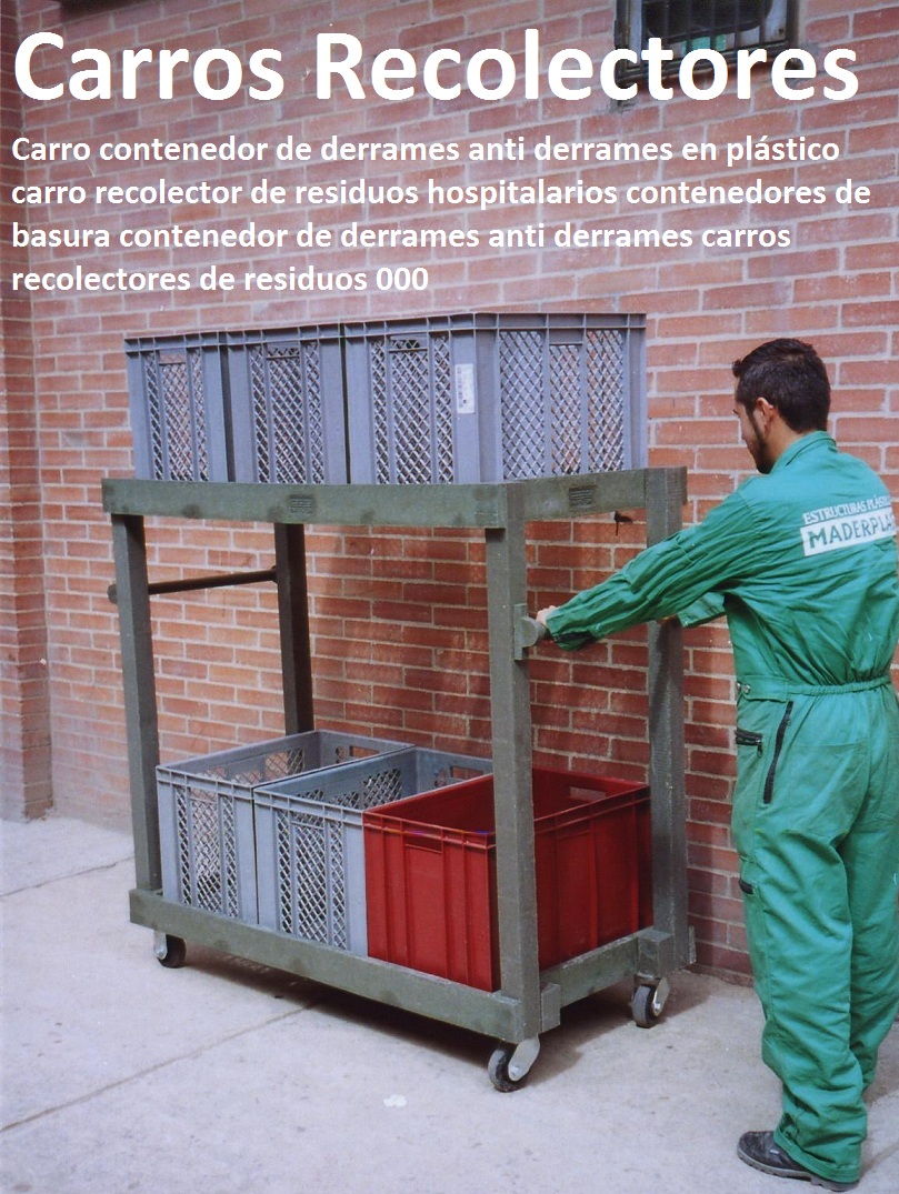 Carro contenedor de derrames anti derrames en plástico carro recolector de residuos hospitalarios contenedores de basura contenedor de derrames anti derrames carros recolectores de residuos 000 maderplast Carro contenedor de derrames anti derrames en plástico carro recolector de residuos hospitalarios contenedores de basura contenedor de derrames anti derrames carros recolectores de residuos 000 maderplast Carro contenedor de derrames anti derrames en plástico carro recolector de residuos hospitalarios contenedores de basura contenedor de derrames anti derrames carros recolectores de residuos 000 maderplast