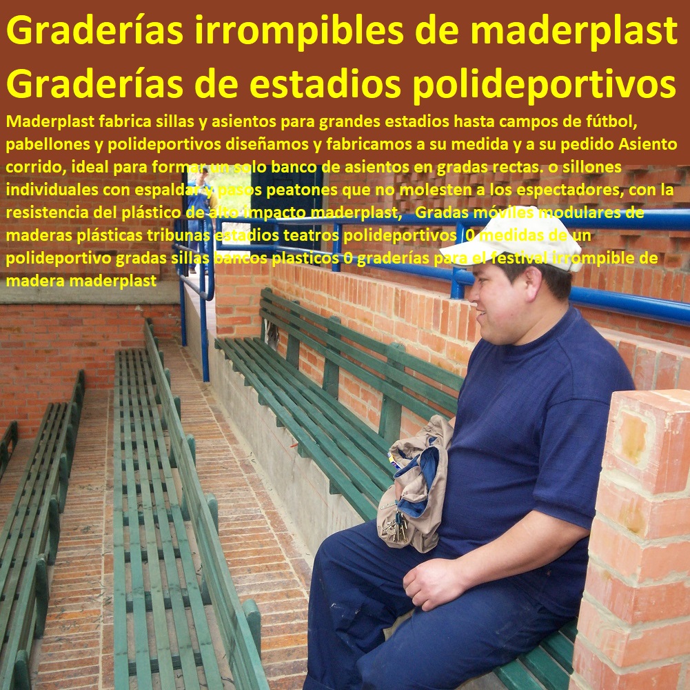 Gradas móviles modulares de maderas plásticas tribunas estadios teatros polideportivos 0 medidas de un polideportivo gradas sillas bancos plasticos 0 graderías para el festival irrompible de madera maderplast Gradas móviles modulares de maderas plásticas tribunas estadios teatros polideportivos 0 medidas de un polideportivo gradas sillas bancos plasticos 0 graderías para el festival irrompible de madera maderplast Gradas móviles modulares de maderas plásticas tribunas estadios teatros polideportivos 0 medidas de un polideportivo gradas sillas bancos plasticos 0 graderías para el festival irrompible de madera maderplast