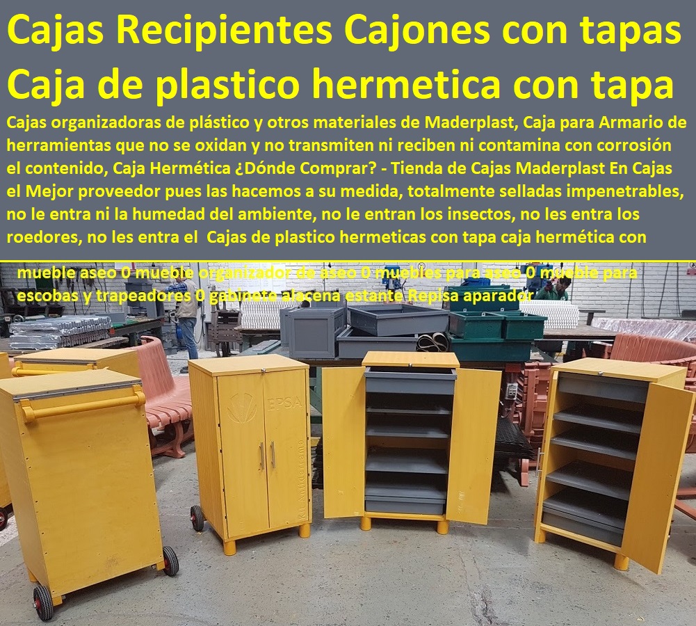 Contenedores Cajones Cajas Empaques Shelters Refugios Nichos Recipientes Cajilla Diques Estibas Antiderrames Depositos Tanques