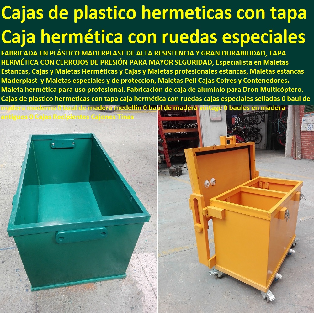 Contenedores Cajones Cajas Empaques Shelters Refugios Nichos Recipientes Cajilla Diques Estibas Antiderrames Depositos Tanques