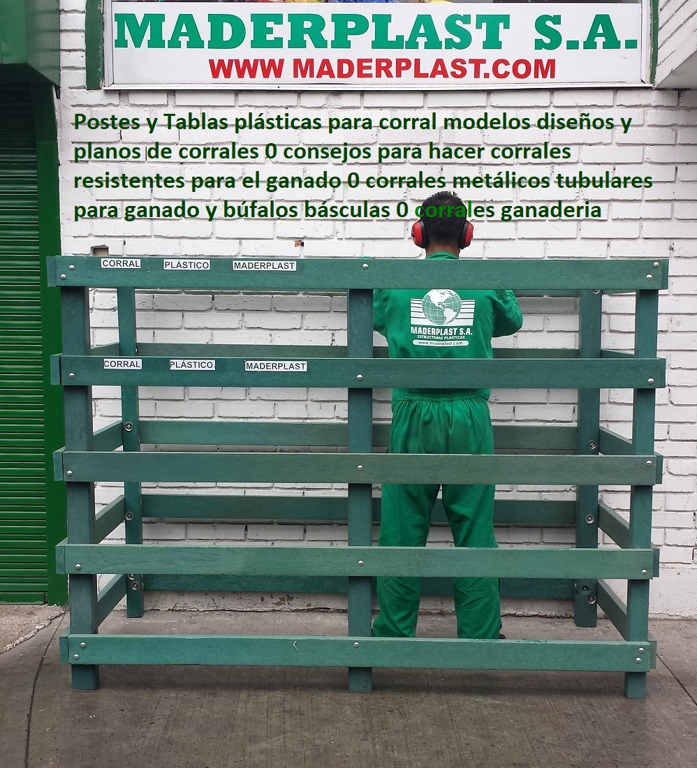 Corrales Con Madera Plastica Maderplast Disenamos Corrales Con