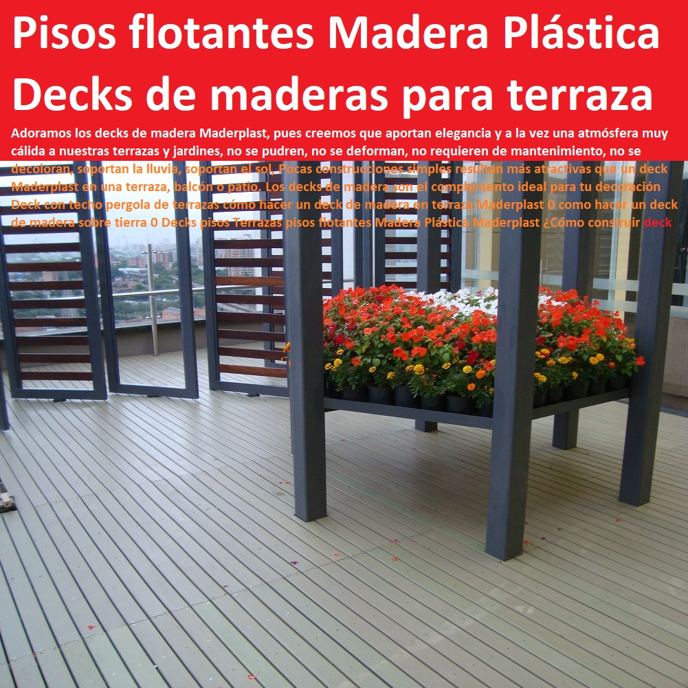 07 decks pisos terrazas pisos flotantes