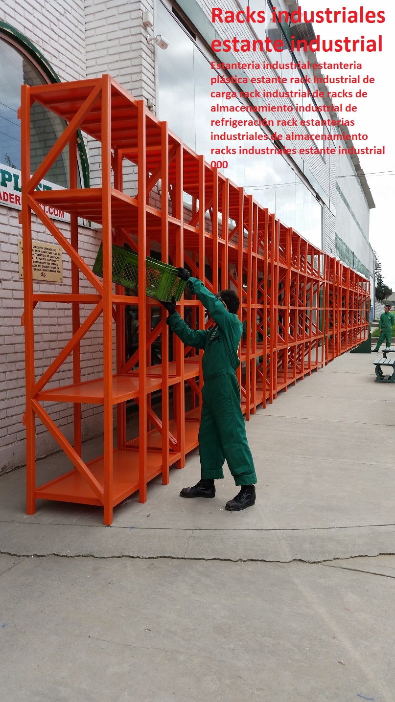 Estantería Industrial 2 – muebles para oficina, archivadores, archivadores metalicos, archivadores para oficina, lockers, lockers  metálicos, estantería, estanteria liviana, estantería pesada, estantería  industrial