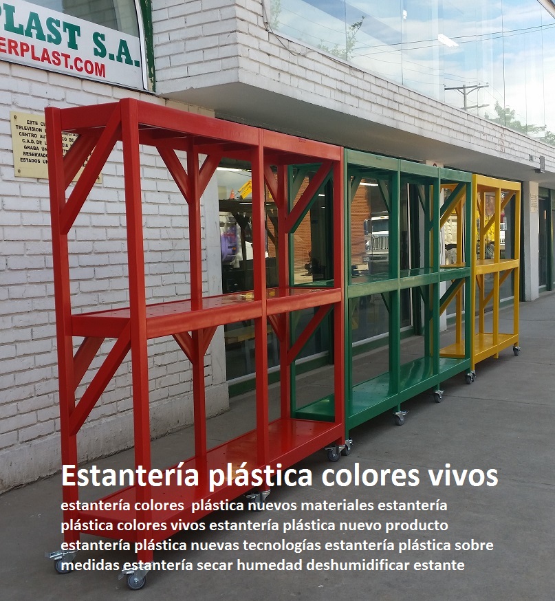 racks gabinetes plasticos armarios