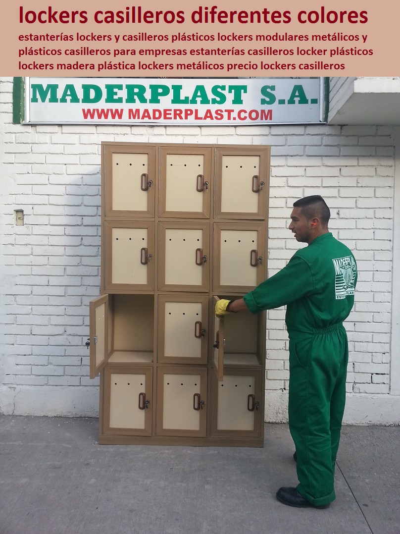 racks gabinetes plasticos armarios