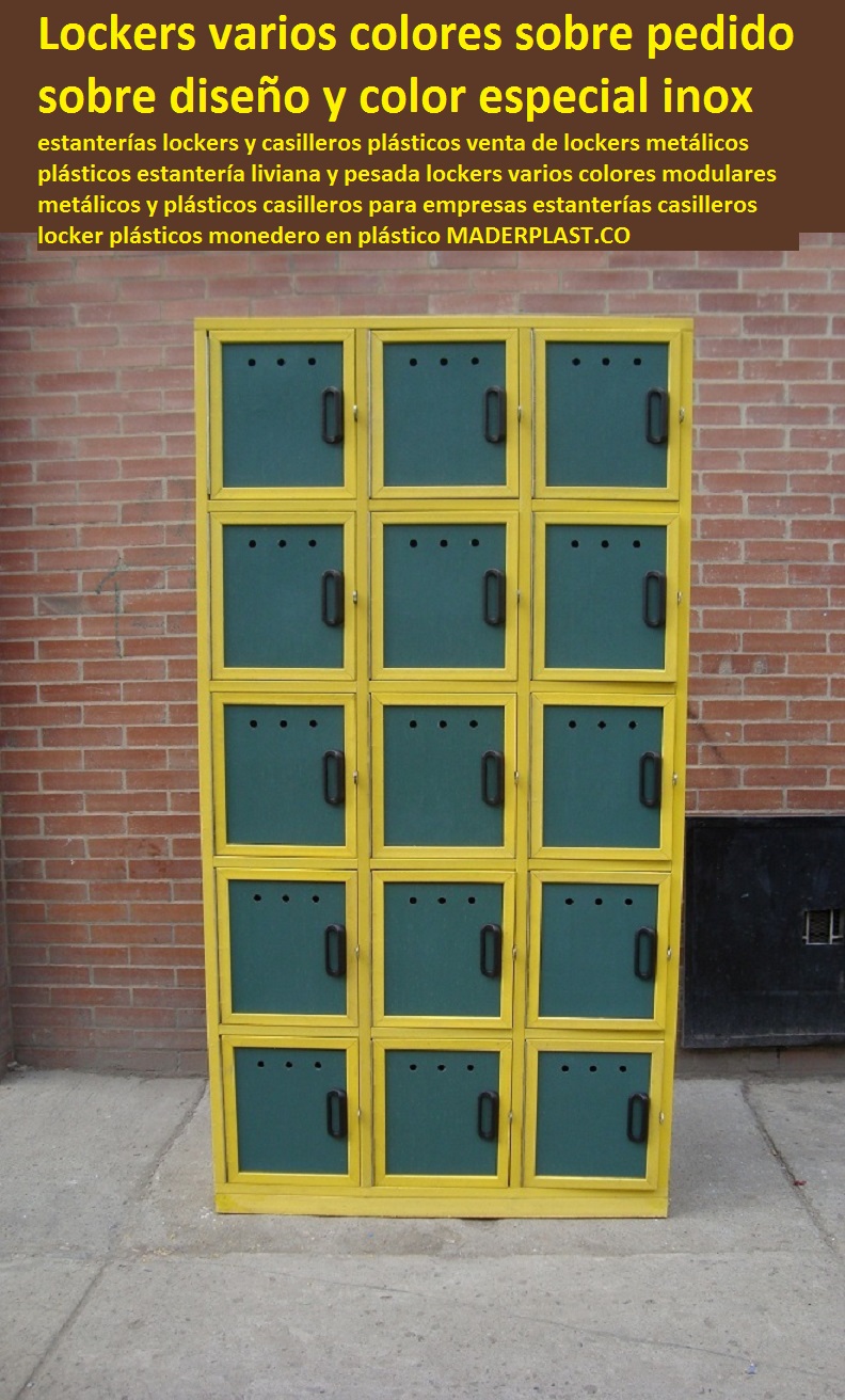 racks gabinetes plasticos armarios