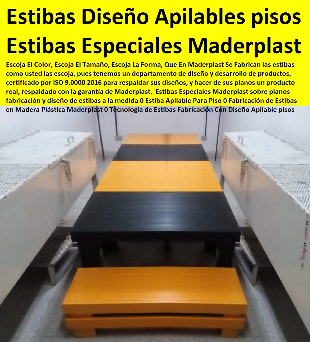 estibas plasticas maderplast pallets