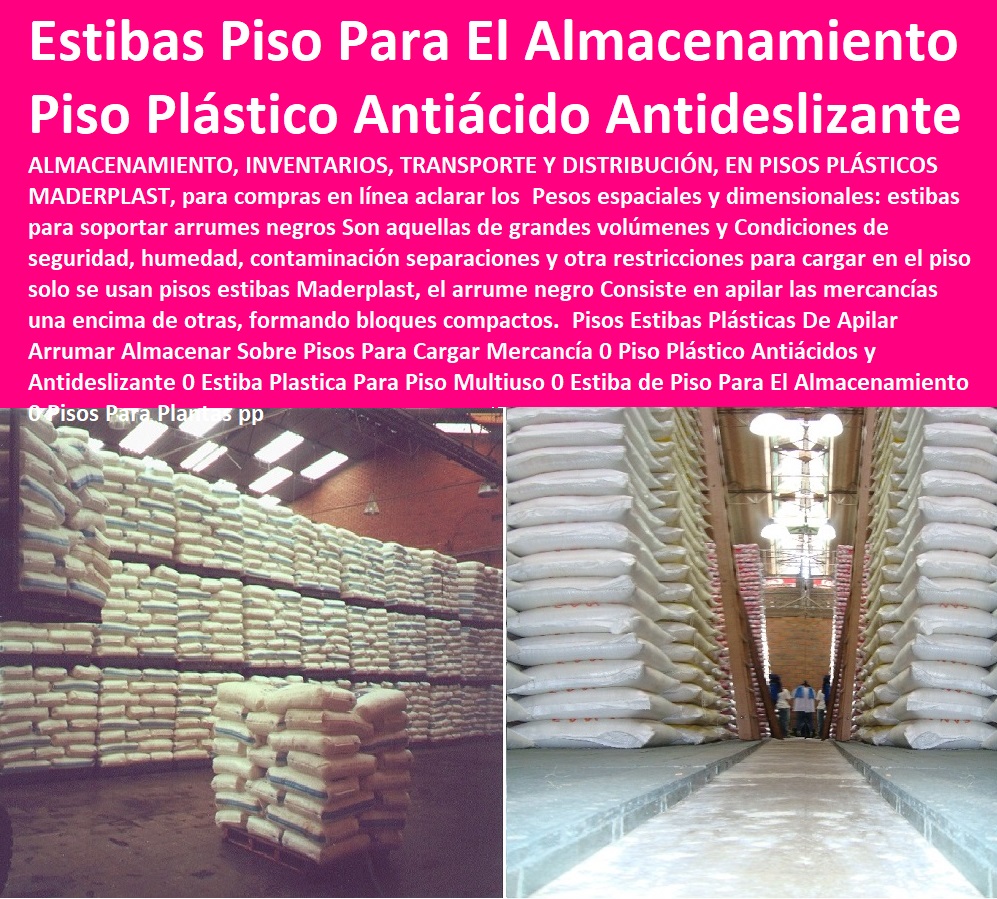estibas plasticas maderplast pallets