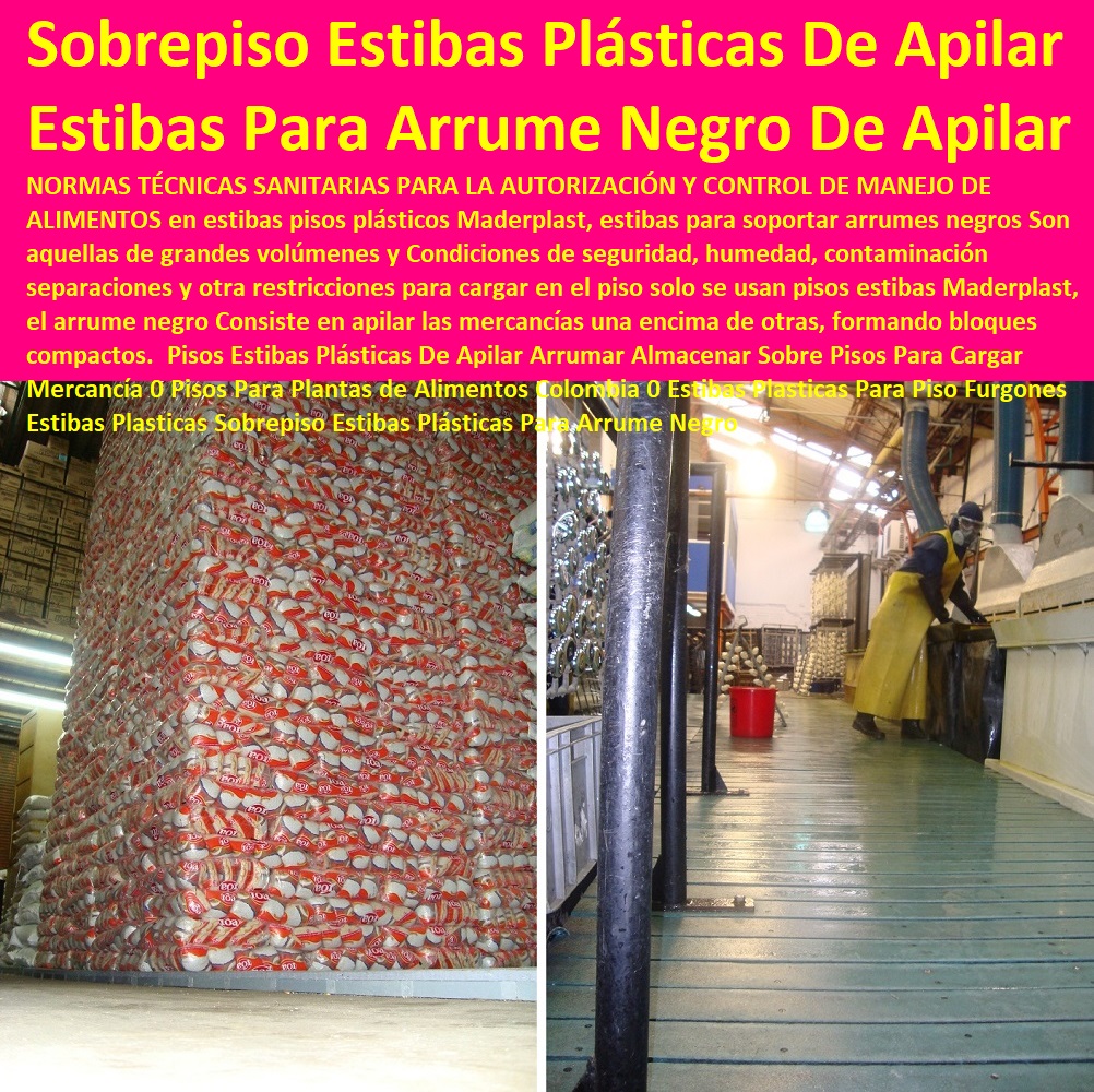 estibas plasticas maderplast pallets