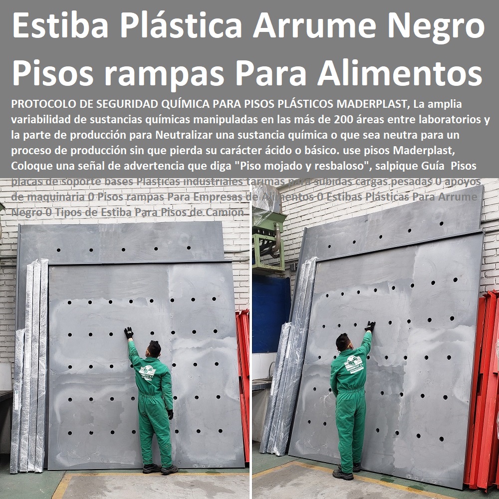 estibas plasticas maderplast pallets