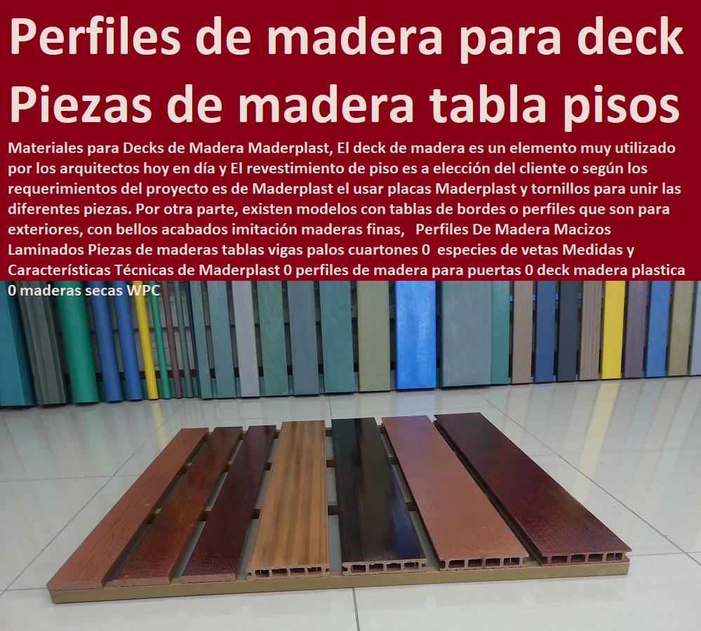 madera plastica maderplast perfiles de