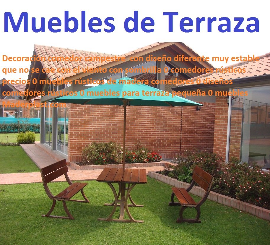 17 mesa y sillas para exteriores