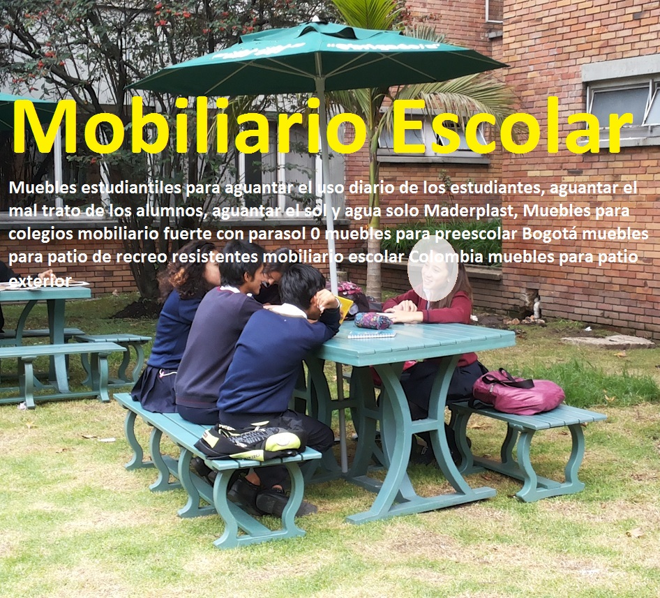 17 mesa y sillas para exteriores