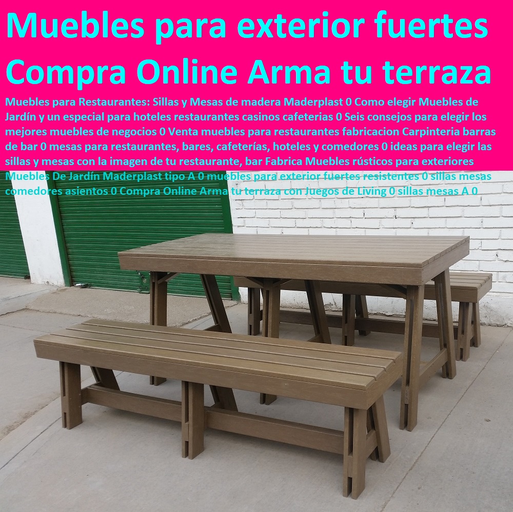 Silla De Banco De Madera Muebles Rusticos Para Patios Con Ruedas