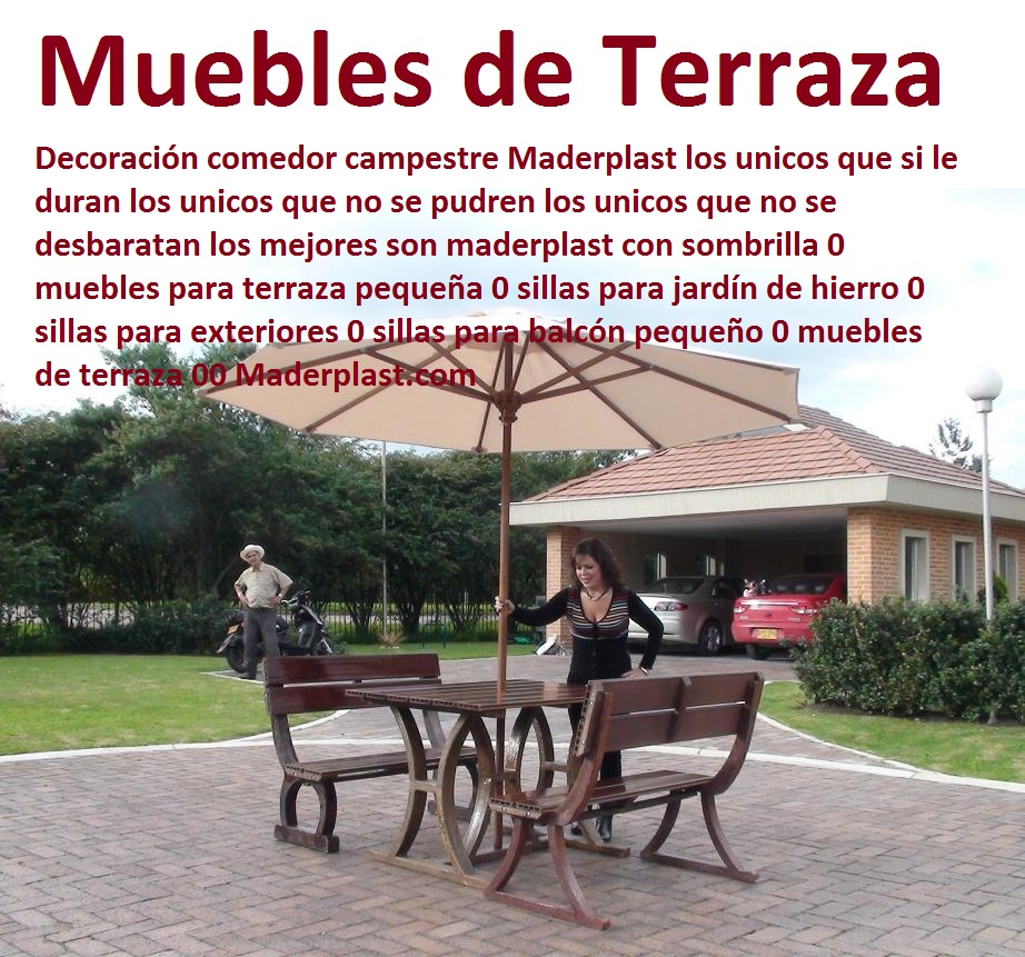 Muebles de Jardín, Terraza Mobiliario directo de FÁBRICA!