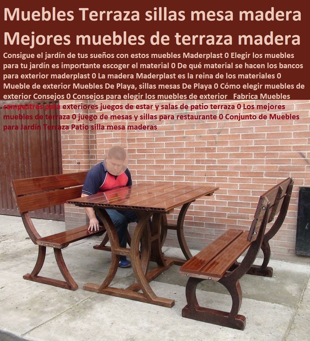 30 muebles campestres para exteriores 0