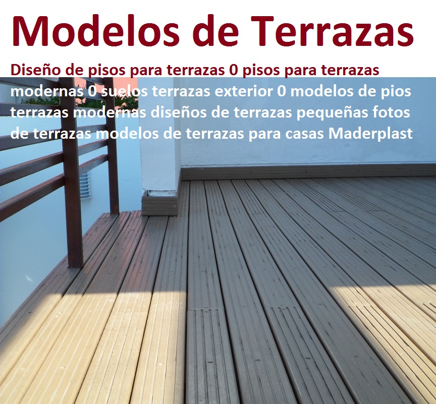 terrazas de madera en segundo piso