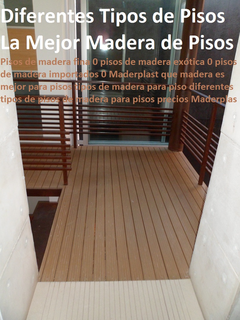20 pisos decorativos madera plastica