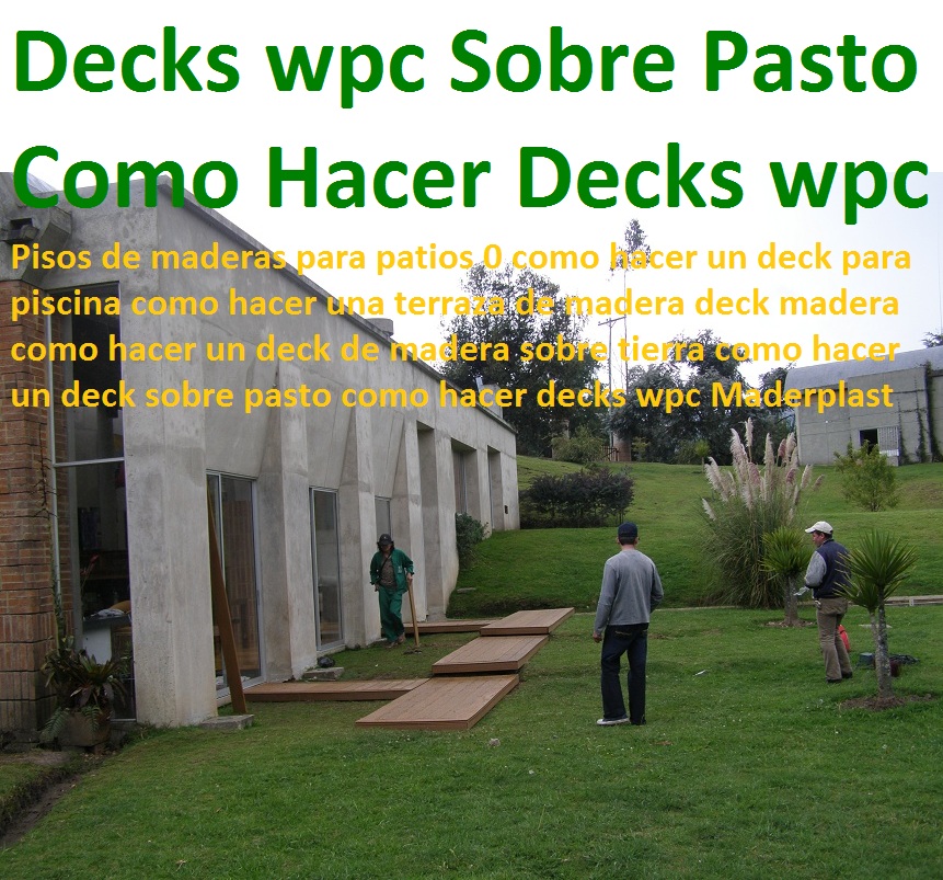 20 pisos decorativos madera plastica
