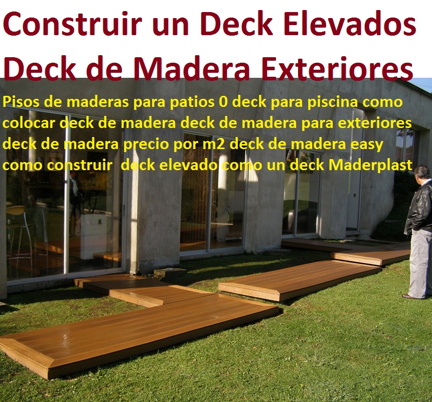20 pisos decorativos madera plastica