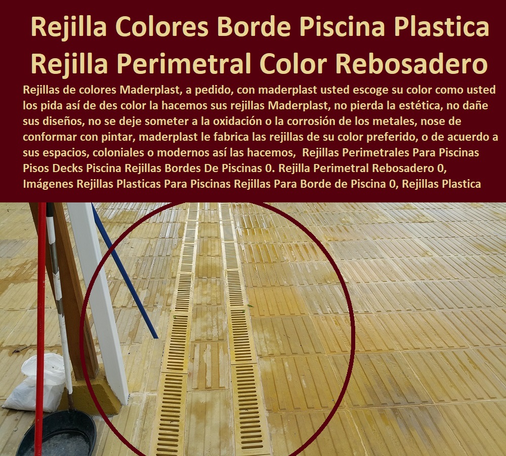 maderplast rejillas de piscinas
