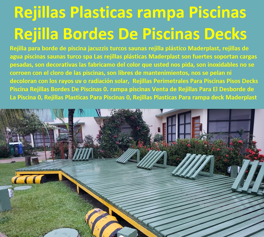 rejillas de piscinas