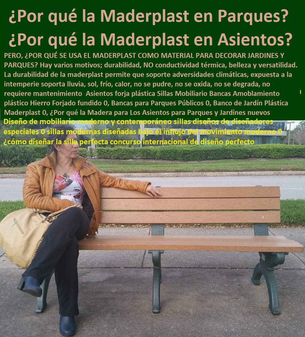 sillones butacas sillas para parques