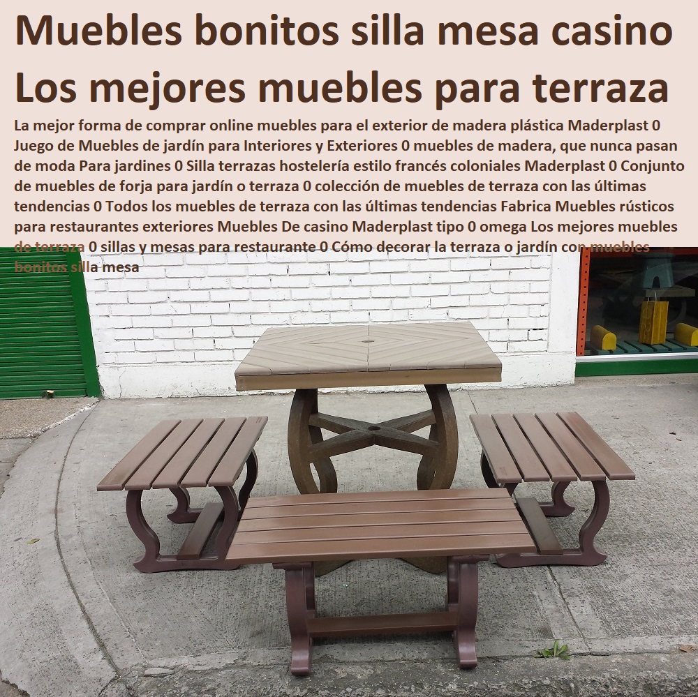 sillones butacas sillas para parques