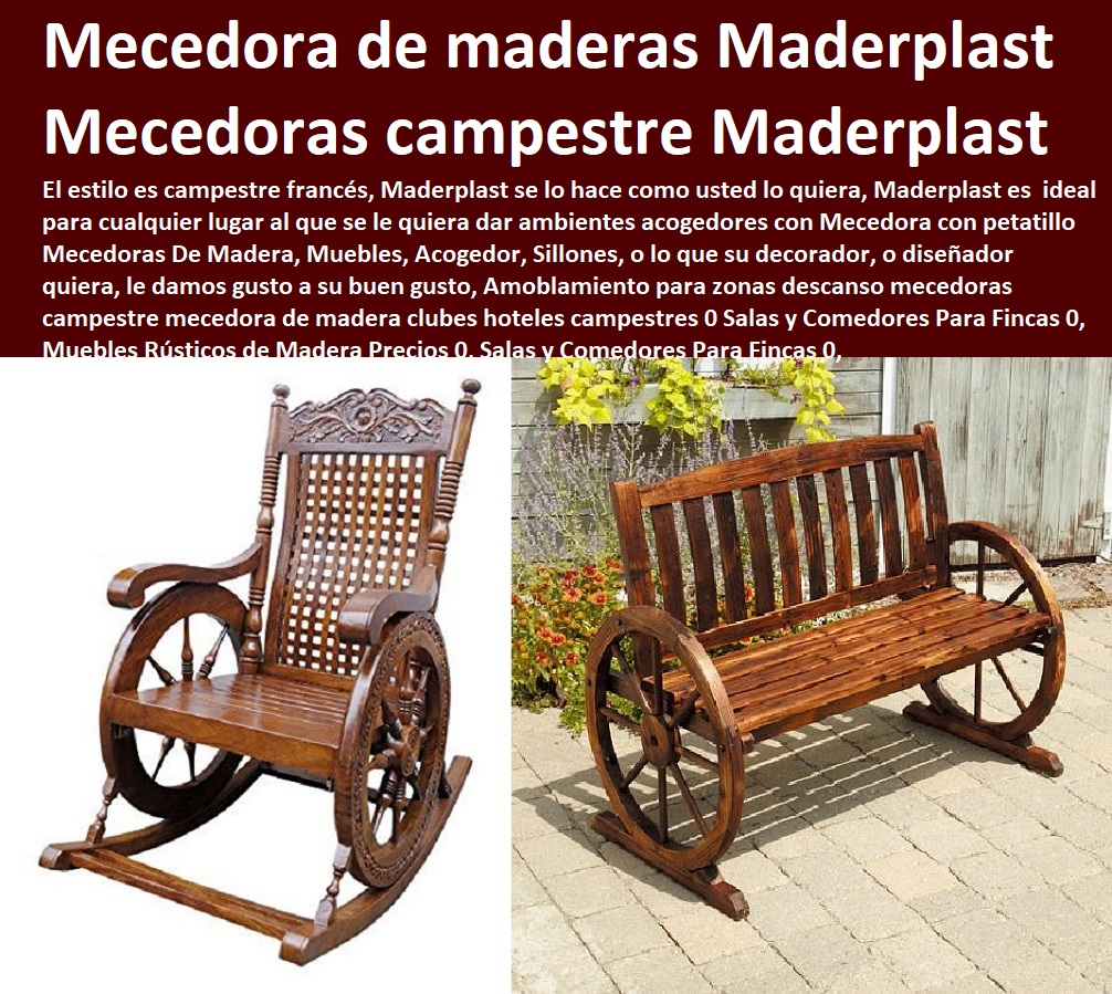 sillones butacas sillas para parques