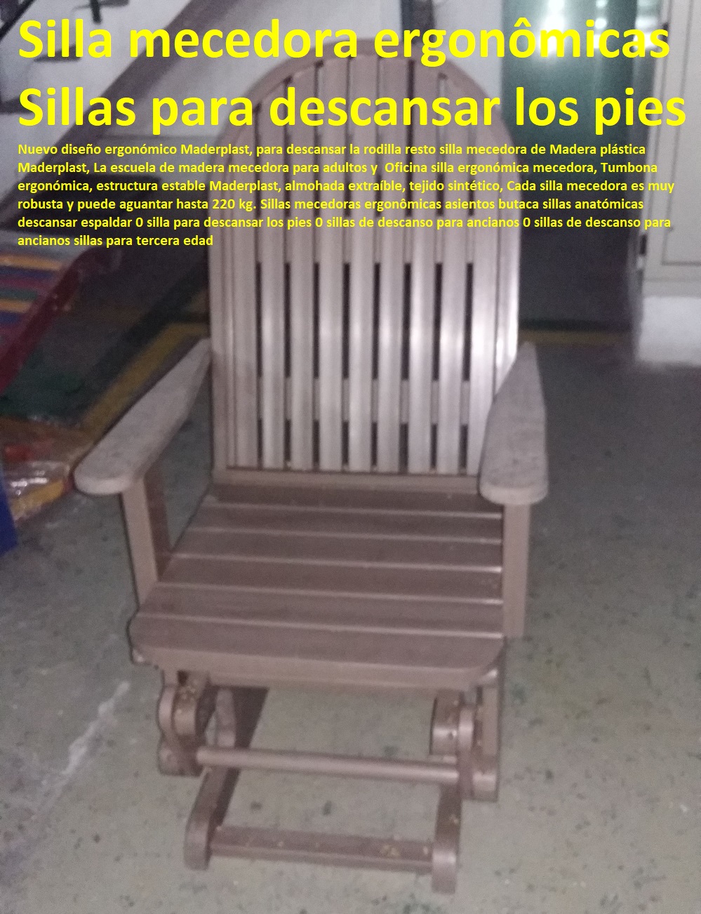 sillones butacas sillas para parques
