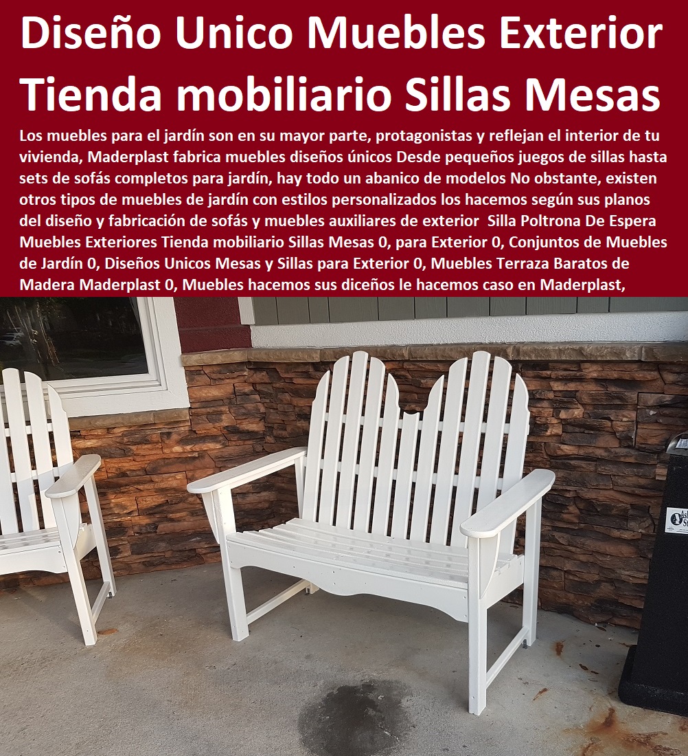 sillones butacas sillas para parques
