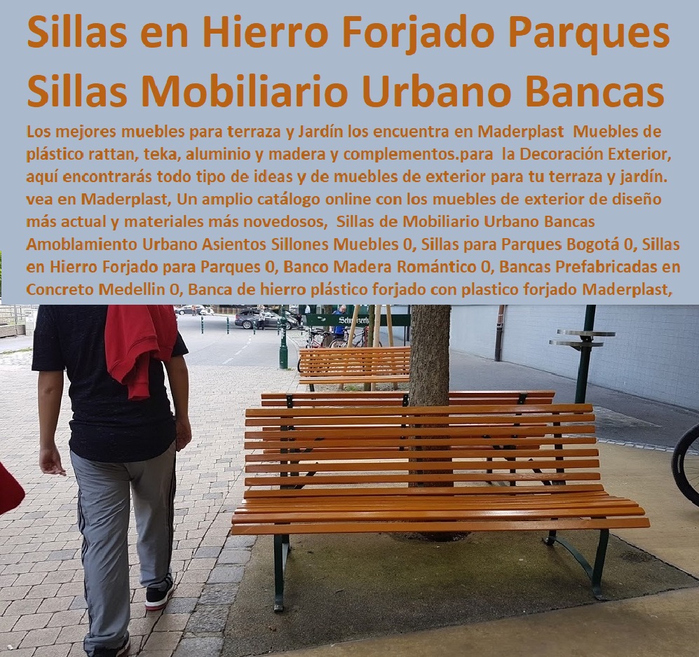 sillones butacas sillas para parques