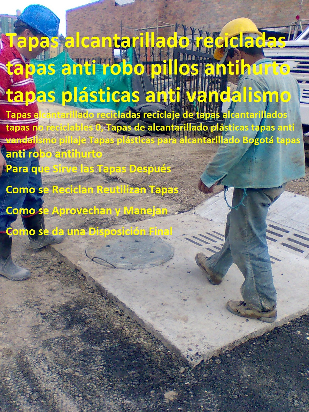 Tapas alcantarillado recicladas reciclaje de tapas alcantarillados tapas no reciclables 0, Tapas de alcantarillado plásticas tapas anti vandalismo pillaje Tapas plásticas para alcantarillado Bogotá tapas anti robo antihurto TAPAS PLASTICAS ALCANTARILLA MANJOLES MADERPLAST tapas tanques sumideros Sumideros laterales con rejilla y tapa anti vandalismo anti robo 0, majoles alcantarillados con Normas EPM, EAAB alcantarillado nuevo diseño de alcantarillado 0, Cajas de inspección para alcantarillado cargue plástico de bisagra Caja prfv Tapas de alcantarillado plásticas, Tapas para cajas de inspección Aro tapa alcantarillado, Tapas para acueducto, Tapas en concreto pozo Tapas antirrobo tapas anti vandalismo tapa de bisagras seguro de hurto 0, Nuevo sistema de seguridad Alcantarillas con bisagra 0, tapas y Rejillas de sumideros y Canales laterales 0 transversales, fabricantes la solución a problemas con tapas evitar hundimientos de vías, Tapas alcantarillado recicladas reciclaje de tapas alcantarillados tapas no reciclables 0, Tapas de alcantarillado plásticas tapas anti vandalismo pillaje Tapas plásticas para alcantarillado Bogotá tapas anti robo antihurto Tapas alcantarillado recicladas reciclaje de tapas alcantarillados tapas no reciclables 0, Tapas de alcantarillado plásticas tapas anti vandalismo pillaje Tapas plásticas para alcantarillado Bogotá tapas anti robo antihurto