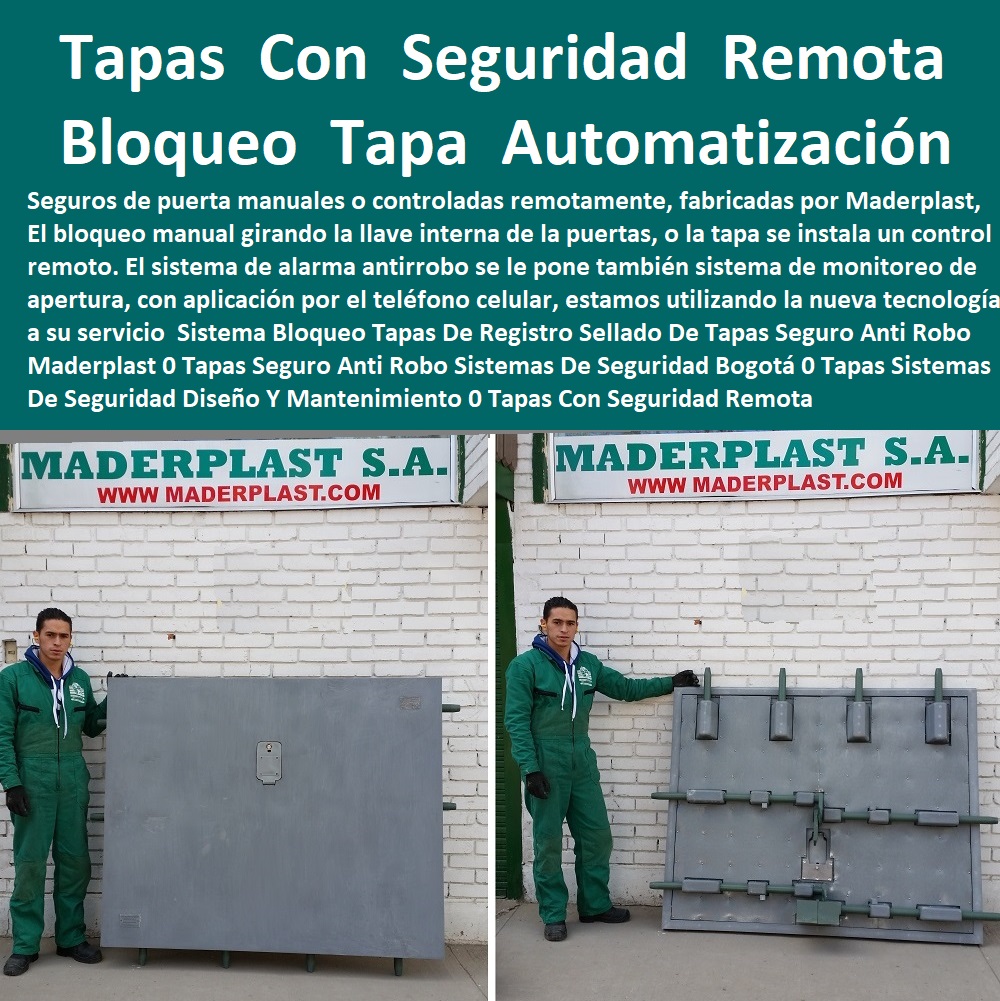 Sistema Bloqueo Tapas De Registro Sellado De Tapas Seguro Anti Robo Maderplast 0 Tapas Seguro Anti Robo Sistemas De Seguridad Bogotá 0 Tapas Sistemas De Seguridad Diseño Y Mantenimiento 0 Tapas Con Seguridad Remota Automatización De Alarmas Sistema Bloqueo Tapas De Registro  FÁBRICA PROVEEDOR FABRICANTE SUMINISTRO E INSTALACIÓN DE TAPAS DE MADERPLAST MULTIUSOS 0 TAPAS Y TANQUES 0 TANQUES CON TAPA 0 Tanques Tapas Herméticas 0 Cajas Con Tapas 0 Tapas Para Cajas 0 Cajas Con Tapas Alcantarilla 0 Cajas Con Tapa Y Marcos Posos 0 Tapas Para Pozos 0 Tapas De Inspeccion 0 Tapas De Visita 0 Tapas Y Tapones 0 Tapas Y Puertas 0 Tapas Para Entrada Tanque 0 Tapas De Huecos 0 Tapas De Sótanos 0 Tapa De Caja De Agua Negra 0 Caja De Tapa De Cajas Agua Lluvias 0 Tapas Multiusos 0 Tanques Y Tapas Industriales 0 Cajas De Plástico Con Tapa 0 Tapas Para Tanque 0 Caja Multiuso Con Tapa Transparente 0 Sellado De Tapas Seguro Anti Robo Maderplast 0 Tapas Seguro Anti Robo Sistemas De Seguridad Bogotá 0 Tapas Sistemas De Seguridad Diseño Y Mantenimiento 0 Tapas Con Seguridad Remota Automatización De Alarmas