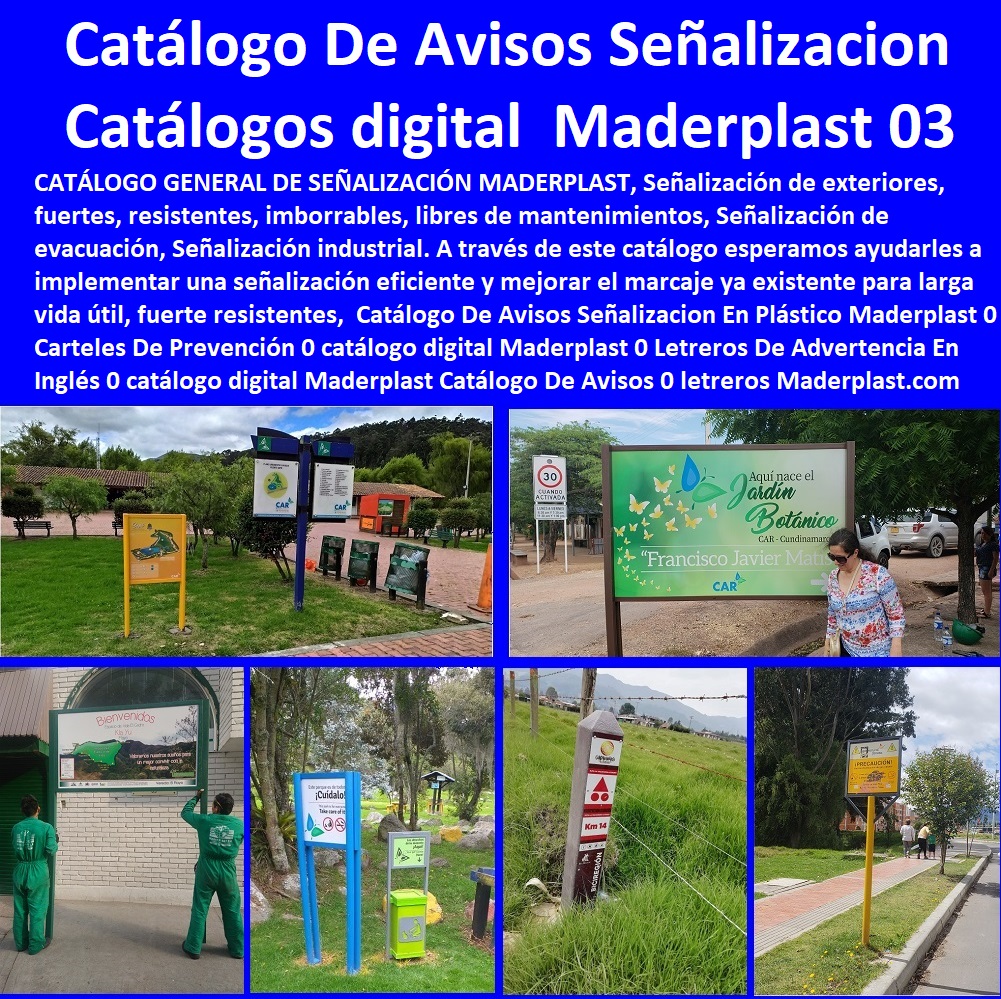 Catálogo 03 De Avisos Señalizacion En Plástico Maderplast 0 Señalización Reflectiva 0 Avisos De Señalización Para Empresas 0 Señalización Para Exteriores 0 Señalización De Emergencia Bogotá 0 Venta De Señalización Seguridad Catálogo 03 De Avisos Señalizacion En Plástico Maderplast 0 Señalización Reflectiva 0 Avisos De Señalización Para Empresas 0 Señalización Para Exteriores 0 Señalización De Emergencia Bogotá 0 Venta De Señalización Seguridad