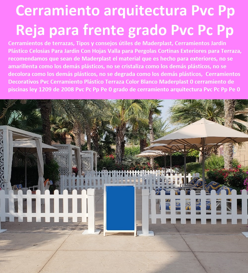 Cerramientos  Importador De Rejas De Madera Para Jardín 0 Valor Precio De Cercas Plásticas Para Jardín 0 Diseño Chambranas Para Balcones 0 Modelos Barandas 0 Catálogo Pasamanos 0  Fábrica De  Cercas 0 Proveedor De Cercados Perimetrales 0 Fabricante De Vallas 0 Contratista De Cerramiento Exterior 0 Carpintería De Cerramientos De Seguridad 0 Suministro De Cerramientos Para Piscinas 0 Instalación De Tipos De Barreras Perimetrales Decorativos Pvc Cerramiento Plástico Terraza Color Blanco Maderplast 0 cerramiento de piscinas ley 1209 de 2008 Pvc Pc Pp Pe 0 grado de cerramiento arquitectura Pvc Pc Pp Pe 0 modelos de rejas para frente casas Pvc Pc Pp Pe 0 Cerramientos Decorativos Pvc Cerramiento Plástico Terraza Color Blanco Maderplast 0 cerramiento de piscinas ley 1209 de 2008 Pvc Pc Pp Pe 0 grado de cerramiento arquitectura Pvc Pc Pp Pe 0 modelos de rejas para frente casas Pvc Pc Pp Pe 0