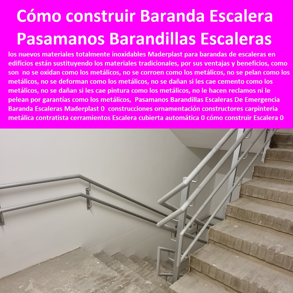 Pasamanos Barandillas Escaleras De Emergencia Baranda Escaleras Maderplast 0 construcciones ornamentación constructores carpintería metálica contratista cerramientos para Escalera cubierta automática 0 cómo construir cercas de Escalera 0 Pasamanos Barandillas Escaleras De Emergencia Baranda Escaleras Maderplast 0 construcciones ornamentación constructores carpintería metálica contratista cerramientos para Escalera  Fábrica De  Cercas 0 Proveedor De Cercados Perimetrales 0 Fabricante De Vallas 0 Contratista De Cerramiento Exterior 0 Carpintería De Cerramientos De Seguridad 0 Suministro De Cerramientos Para Piscinas 0 Instalación De Tipos De Barreras Perimetrales 0 Importador De Rejas De Madera Para Jardín 0 Valor Precio De Cercas Plásticas Para Jardín 0 Diseño Chambranas Para Balcones 0 Modelos Barandas 0 Catálogo Pasamanos cubierta automática 0 cómo construir cercas de Escalera 0 