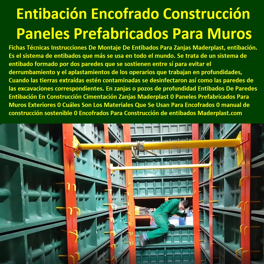 Entibados De Paredes Entibación En Construcción Cimentación Zanjas Maderplast 0 Paneles  Formaletas 0 Moldes Permanentes 0 Moldes Para Vaciar El Concreto Sistemas Prefabricados Reducción Huella De Carbono Calentamiento Global Camillas De Plástico Fuertes Resistentes Durables Formaleta Panel Especial Para Construcción Box Coulvert Maderplast Box Culvert Prefabricados 0 Prefabricados Para Muros Exteriores 0 Cuáles Son Los Materiales Que Se Usan Encofrados 0 manual de construcción sostenible 0 Encofrados de Construcción 0 Entibados De Paredes Entibación En Construcción Cimentación Zanjas Maderplast 0 Paneles Prefabricados Para Muros Exteriores 0 Cuáles Son Los Materiales Que Se Usan Encofrados 0 manual de construcción sostenible 0 Encofrados de Construcción 0