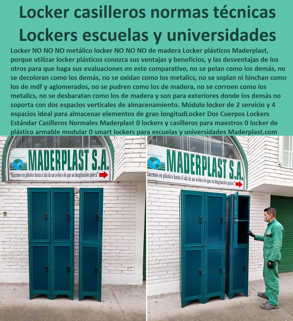 Locker Dos Cuerpos Lockers Estándar Casilleros Normales Maderplast 0 lockers y  Diseños Y Fabricación Comprar A Proveedor, Suministro E Instalación Lockers 0 Casilleros 0 Guardarropa 0 Casillero Para Ropa 0 Locker Para Cascos 0 Locker Estéril 0 Locker Higiénico Lavable A séptico 0 Locker Con Puerta De Vidrio 0 Locker Acrílico 0 casilleros para maestros 0 locker de plástico armable modular 0 smart lockers para escuelas y universidades 0 normas técnica locker casilleros de familia locker 0 Locker Dos Cuerpos Lockers Estándar Casilleros Normales Maderplast 0 lockers y casilleros para maestros 0 locker de plástico armable modular 0 smart lockers para escuelas y universidades 0 normas técnica locker casilleros de familia locker 0