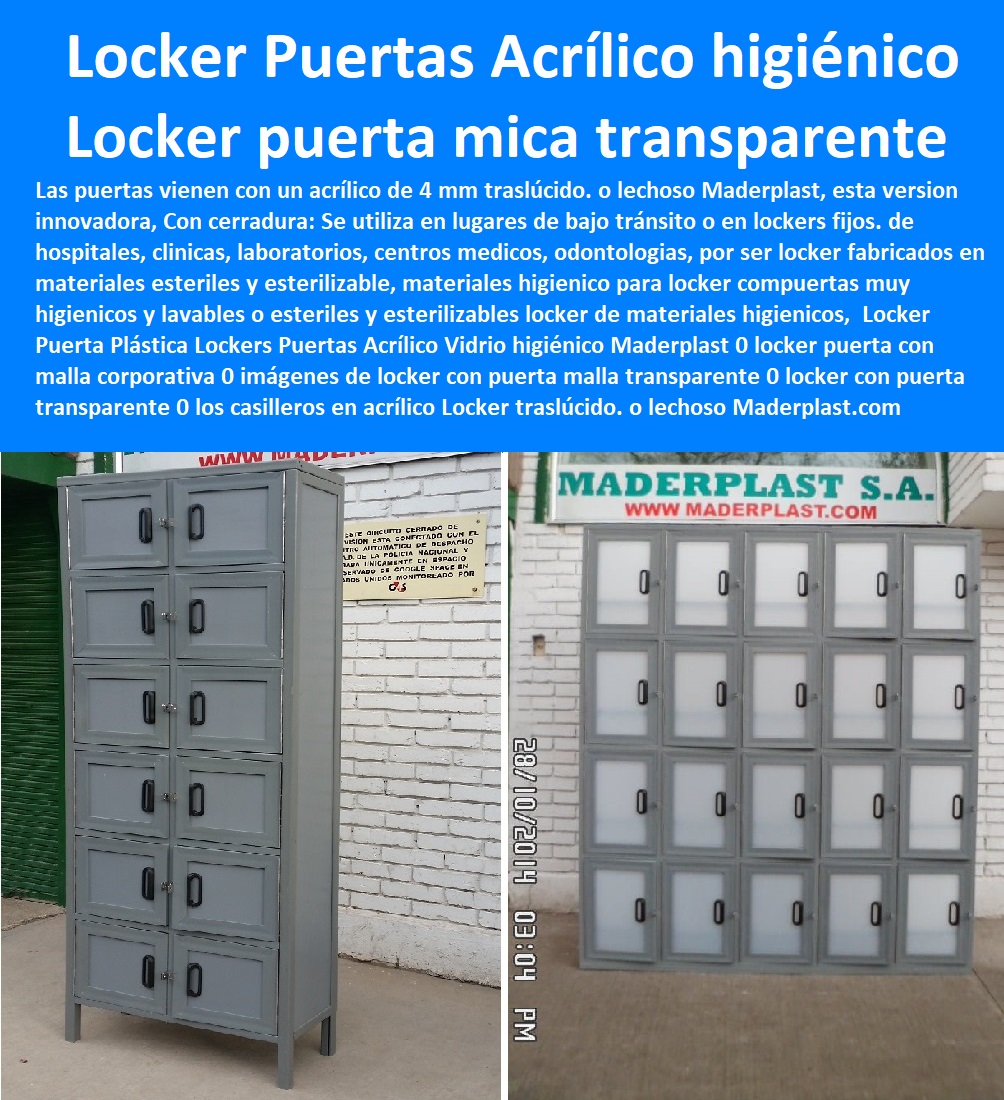 Locker Puerta Plástica Lockers Puertas Acrílico Vidrio higiénico Maderplast 0 locker puerta con malla corporativa 0 imágenes de locker con puerta malla transparente 0 Diseños Y Fabricación Comprar A Proveedor, Suministro E Instalación Lockers 0 Casilleros 0 Guardarropa 0 Casillero Para Ropa 0 Locker Para Cascos 0 Locker Estéril 0 Locker Higiénico Lavable A séptico 0 Locker Con Puerta De Vidrio 0 Locker Acrílico 0  locker con puerta de mica transparente 0 los casilleros en acrílico Locker 0 Locker Puerta Plástica Lockers Puertas Acrílico Vidrio higiénico Maderplast 0 locker puerta con malla corporativa 0 imágenes de locker con puerta malla transparente 0 locker con puerta de mica transparente 0 los casilleros en acrílico Locker