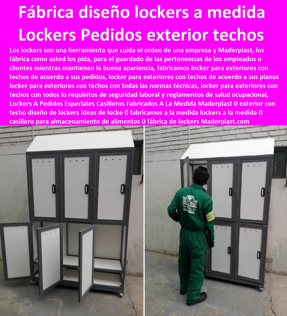 Lockers A Pedidos Especiales Casilleros Fabricados A La Medida Maderplast 0 exterior con techo diseño de lockers ideas de locker 0 fabricamos a la medida lockers a la medida 0 casillero para almacenamiento de alimentos 0 fábrica de lockers 00  Diseños Y Fabricación Comprar A Proveedor, Suministro E Instalación Lockers 0 Casilleros 0 Guardarropa 0 Casillero Para Ropa 0 Locker Para Cascos 0 Locker Estéril 0 Locker Higiénico Lavable A séptico 0 Locker Con Puerta De Vidrio 0 Locker Acrílico 0 Lockers A Pedidos Especiales Casilleros Fabricados A La Medida Maderplast 0 exterior con techo diseño de lockers ideas de locker 0 fabricamos a la medida lockers a la medida 0 casillero para almacenamiento de alimentos 0 fábrica de lockers 00 