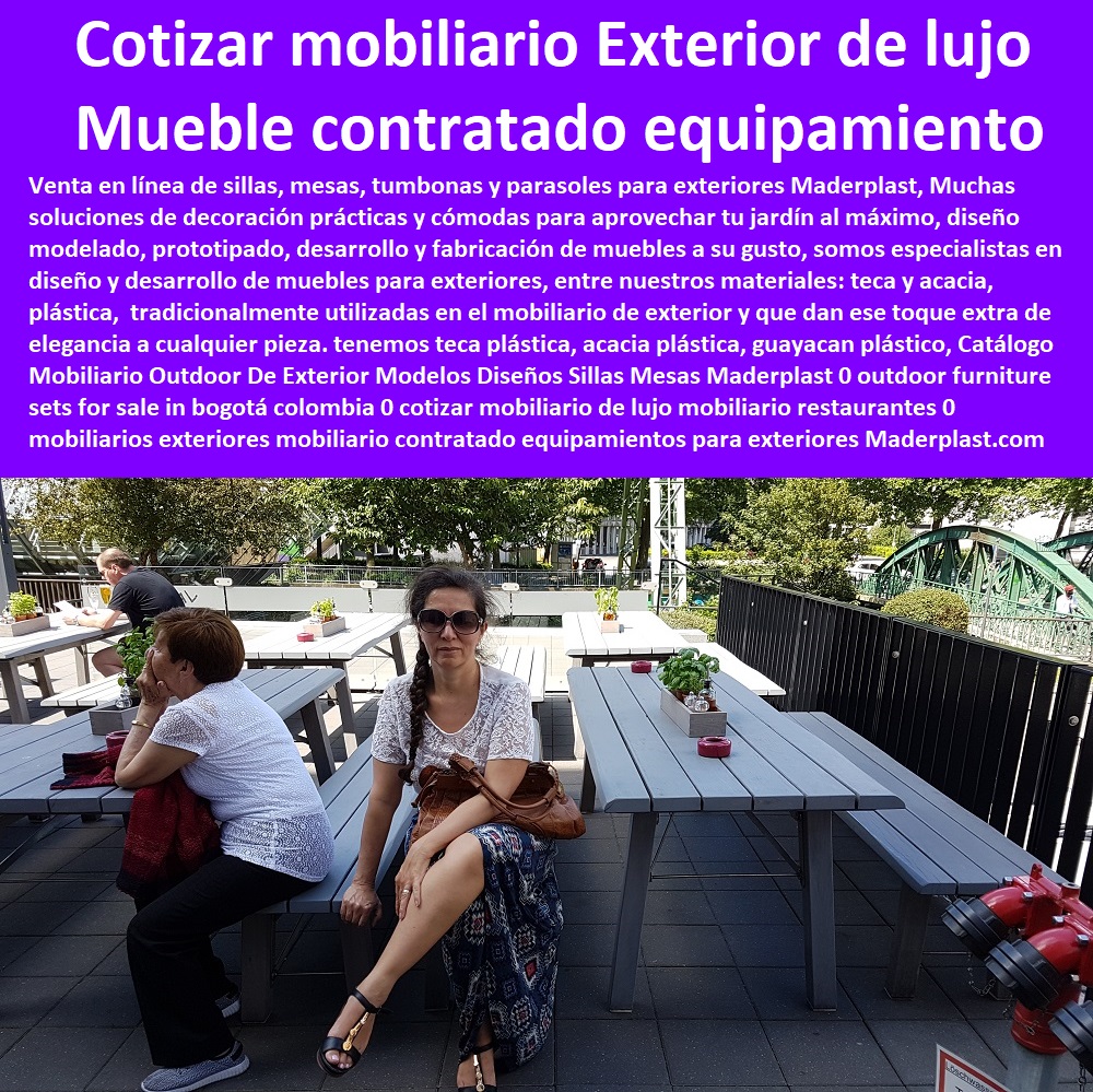 Catálogo Mobiliario Outdoor  COMPRAR VENDER FABRICANTE DISTRIBUIDOR SUMINISTRO CATÁLOGOS Y FOLLETOS DE Muebles Exteriores 0 Mobiliario Para Exterior 0 Muebles Para Terraza Y Exterior 0 Mesas Con Sombrilla Para Exterior 0 Muebles Para Exterior Y Terrazas 0 Muebles De Exteriores 0 Mesa Con Parasol 0 Muebles De Jardín Y Exteriores 0 Juego De Mesa Con Parasol 0 Muebles Para Exteriores En Madera 0 Muebles Para Patio De Exterior Modelos Diseños Sillas Mesas Maderplast 0 outdoor furniture sets for sale in Bogotá Colombia 0 cotizar mobiliario de lujo mobiliario restaurantes 0 mobiliarios exteriores y mobiliario contratado equipamientos 0 Catálogo Mobiliario Outdoor De Exterior Modelos Diseños Sillas Mesas Maderplast 0 outdoor furniture sets for sale in Bogotá Colombia 0 cotizar mobiliario de lujo mobiliario restaurantes 0 mobiliarios exteriores y mobiliario contratado equipamientos 0 