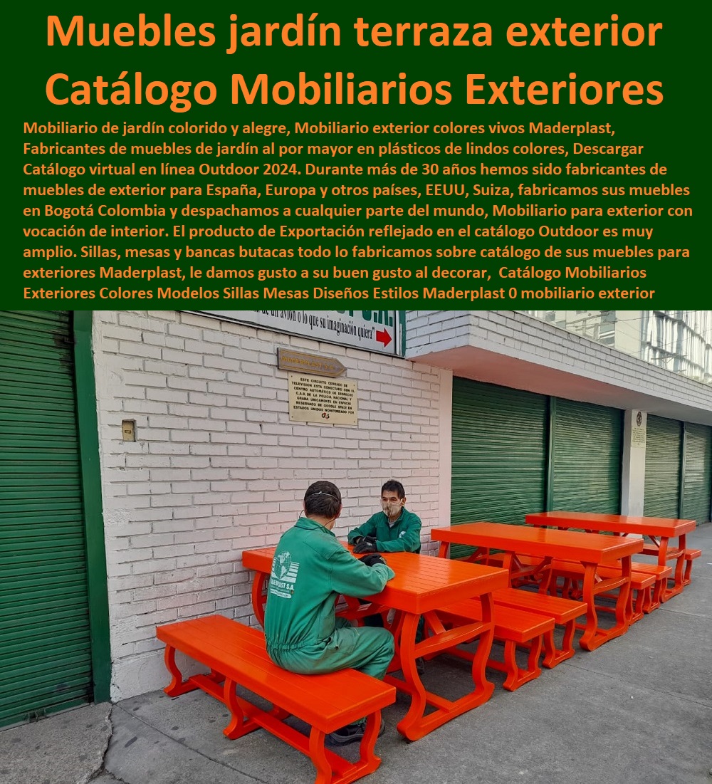 Catálogo Mobiliarios Exteriores Colores Modelos Sillas Mesas Diseños Estilos Maderplast 0 mobiliario para restaurantes y cafeterías 0 muebles para restaurantes y bares 0 fábrica de muebles para exterior mimbre 0 muebles jardín y terraza exterior 0  COMPRAR VENDER FABRICANTE DISTRIBUIDOR SUMINISTRO CATÁLOGOS Y FOLLETOS DE Muebles De Exteriores 0 Mesa Con Parasol 0 Muebles De Jardín Y Exteriores 0 Juego De Mesa Con Parasol 0 Muebles Para Exteriores En Madera 0 Muebles Para Patio 0 Fabrica De Muebles Para Exterior En Bogotá 0 Muebles De Madera Para Exteriores 0 Silla Madera Teca 0 Teca Muebles Jardín Exteriores 0 Muebles De Madera Para El Jardín Catálogo Mobiliarios Exteriores Colores Modelos Sillas Mesas Diseños Estilos Maderplast 0 mobiliario para restaurantes y cafeterías 0 muebles para restaurantes y bares 0 fábrica de muebles para exterior mimbre 0 muebles jardín y terraza exterior